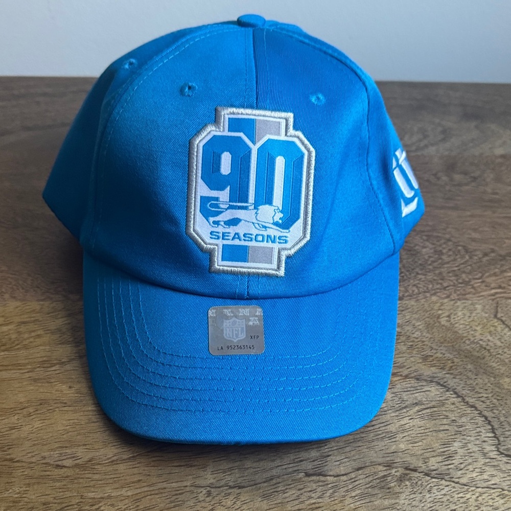 Detroit Lions 90th Season Commemorative Baseball Cap